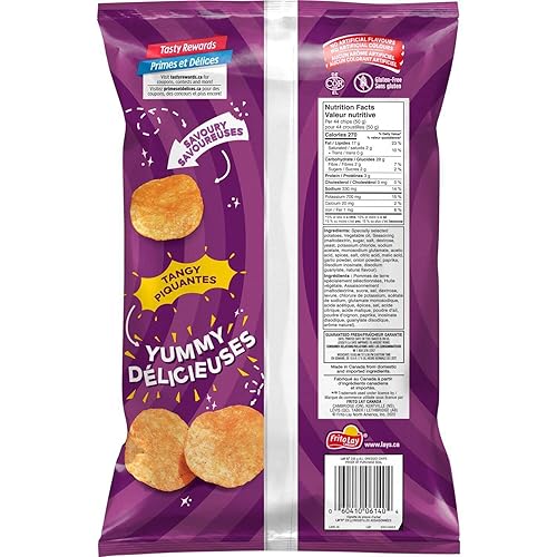 Miniatura 3 de Lays All Dressed Potato Chips Family Bag 235g8.2oz (enviado desde Canadá)