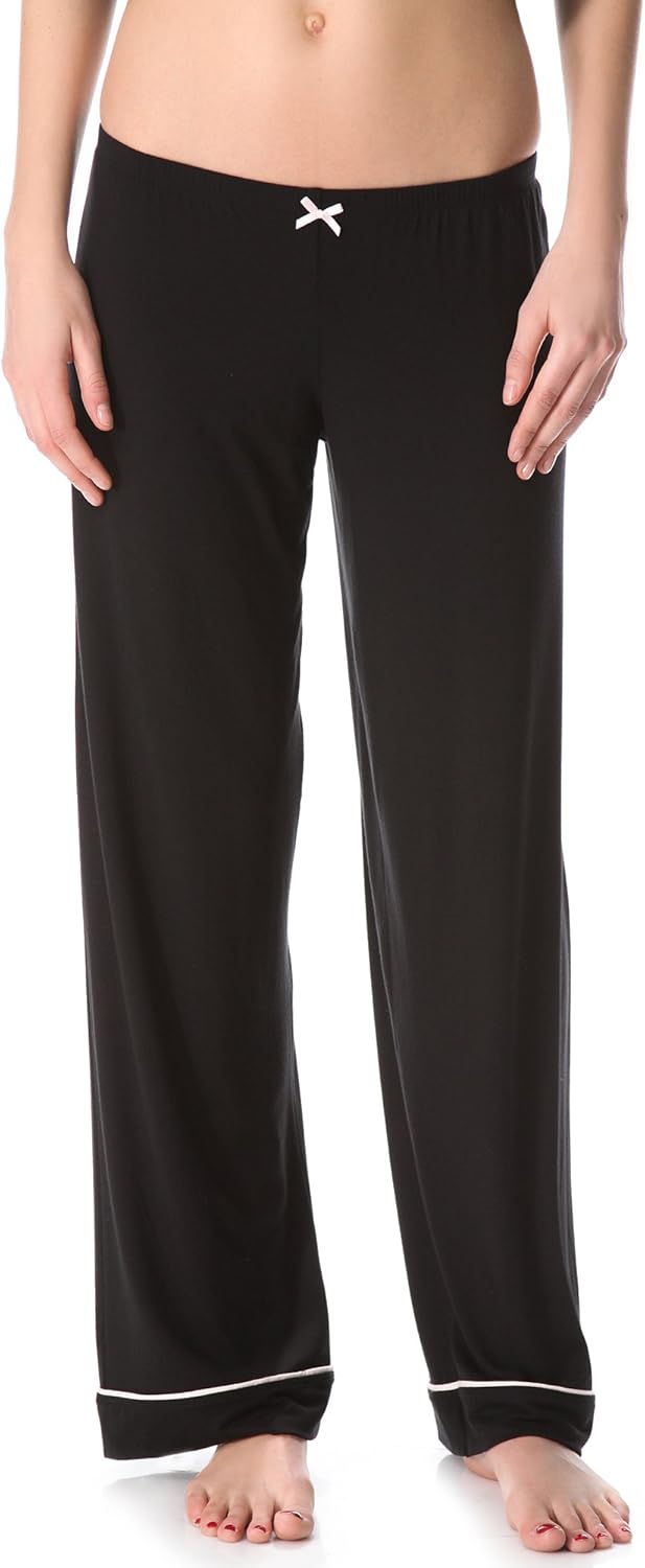 Eberjey Gisele Classic Women's Pajama Set | Long Sleeve Shirt + Long Pants - Image 6