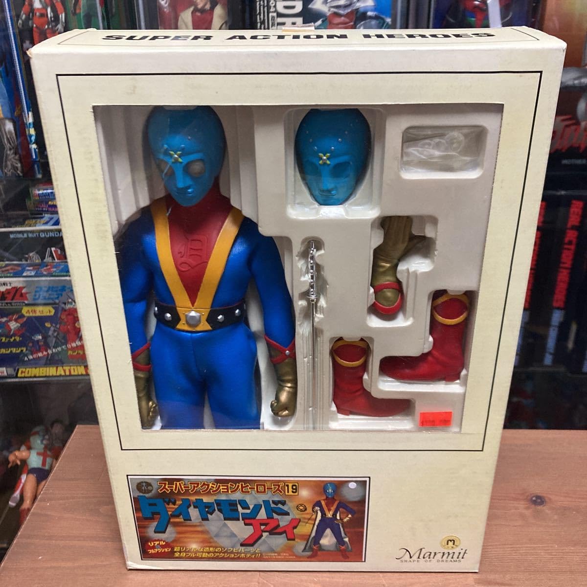 人気第6位 スーパーアクションヒーローズダイヤモンドアイマーミット 