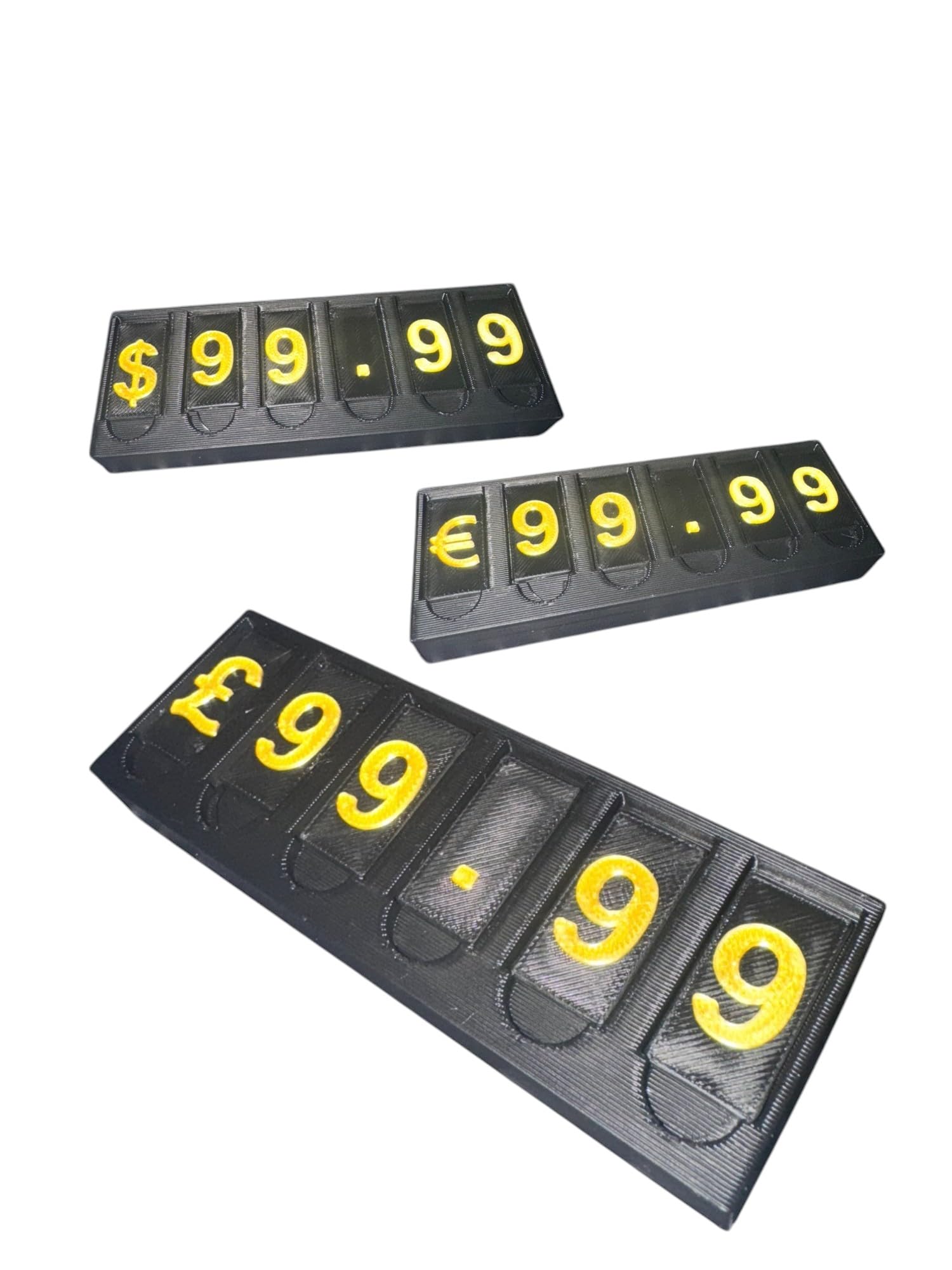 X3 Versatile customisable Price Display Sign – Ideal for Car Boot Sales, Bakeries, Farmers Markets, Retail Shops, Craft Fairs, Garage Sales, Pop-Up Stalls, Food Trucks, Garden Centres, Charity Shops