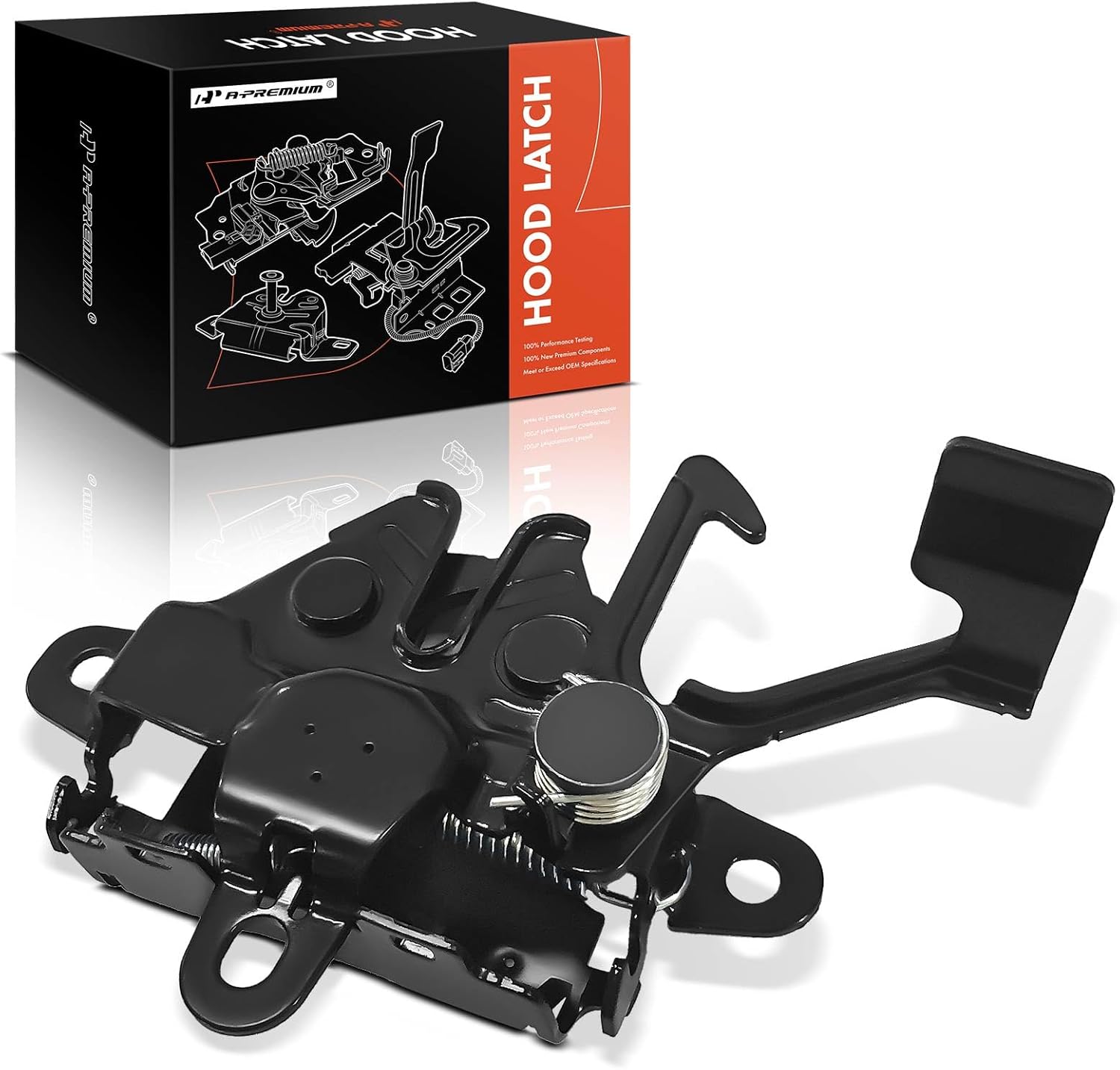 A-Premium Hood Latch Lock Compatible with Toyota Corolla 2003-2008, Front Hood Lock Engine Bonnet Latch Assembly