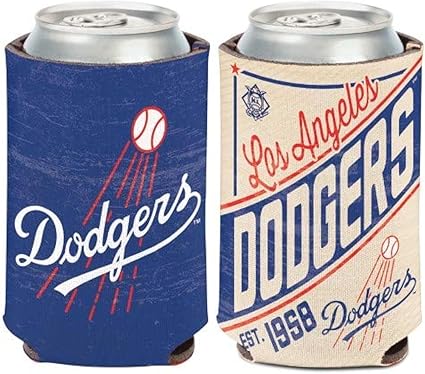 WinCraft Los Angeles Dodgers Can Cooler Vintage Design