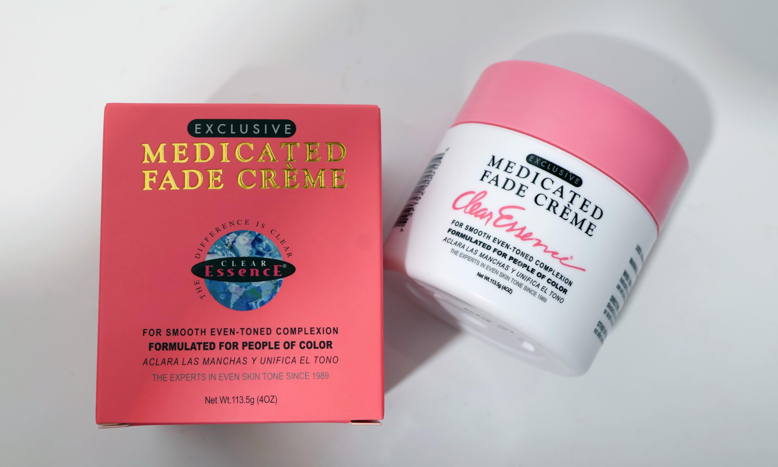 Clear Essence Exclusive Medicated Fade Creme for Dark Spots, 4 Oz