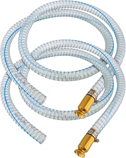 Gerguirry 2PCS 8.2FT 3/4" Gas Siphon Hose, Self-Priming Fuel Transfer Pump