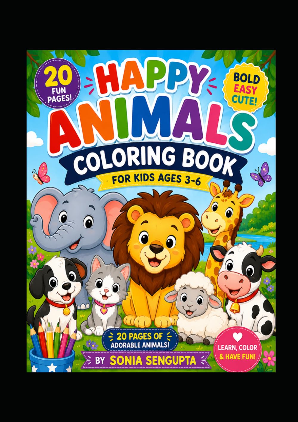 My First Animal Coloring Fun