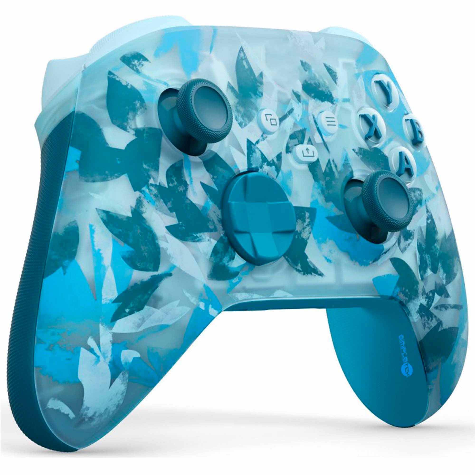 SIMPLETEK - Controller Wireless Gaming Ergonomico - USB-C - Ice Breaker | Compatibile con Xbox X S One Series, Compatibile con Android e Windows, Compatibile con iOS, Bluetooth, jack audio 3,5 mm