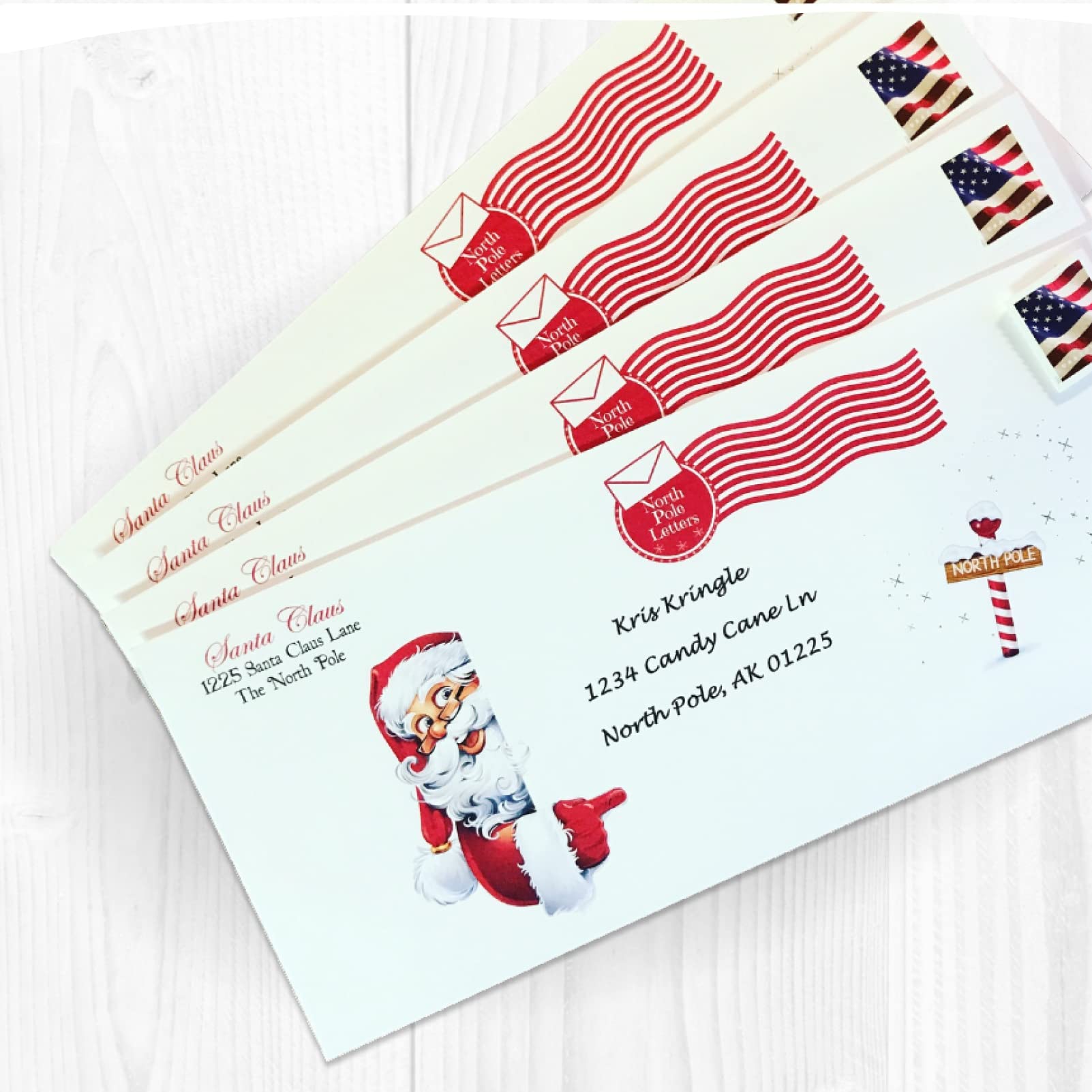 リリパットレーン　letter to santa North Pole Letters Personalized Christmas Letter from Santa Claus