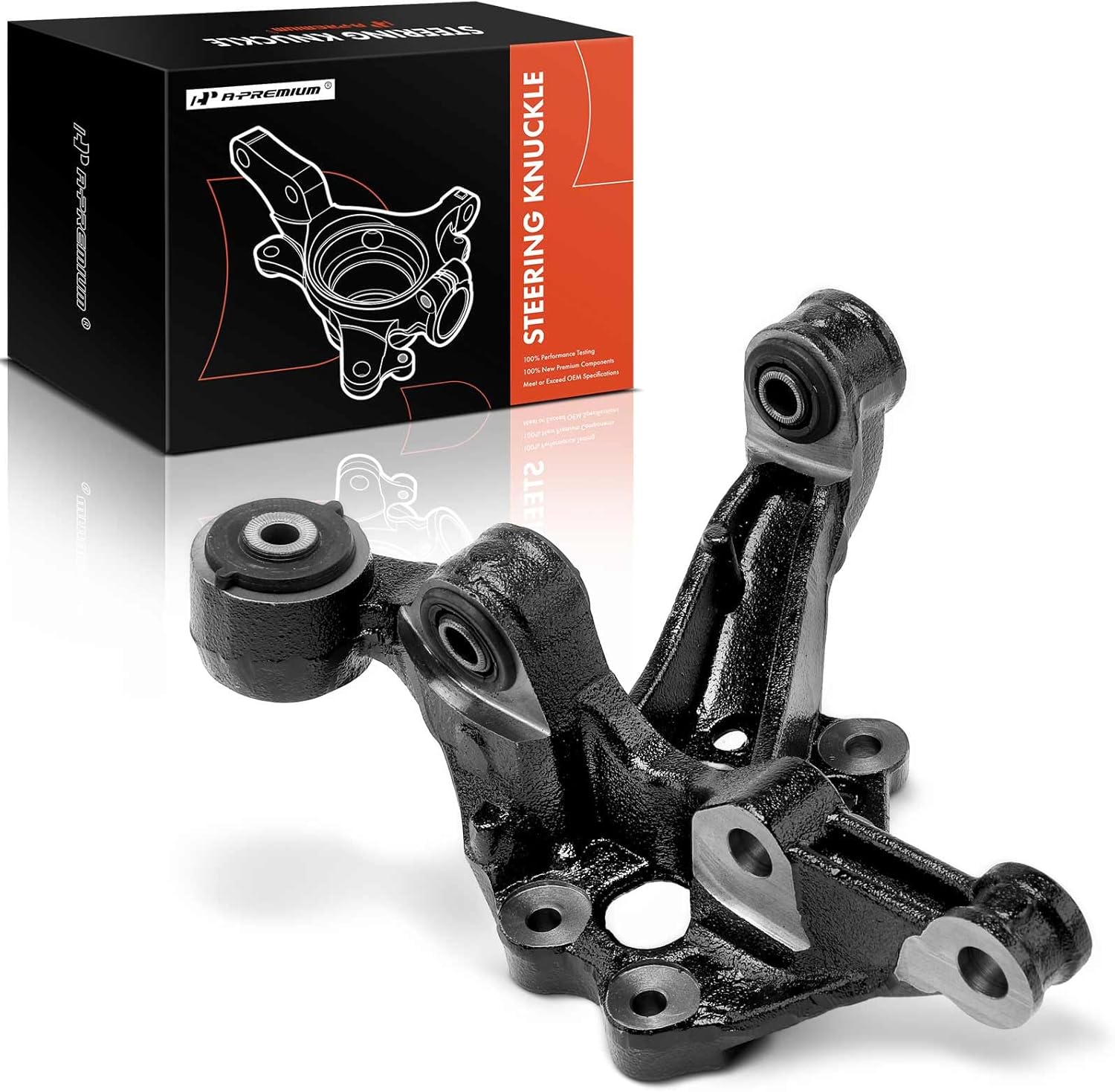 A-Premium Rear Left Suspension Steering Knuckle Compatible with Toyota Camry 2012-2018, Avalon 2013-2019, Driver Side