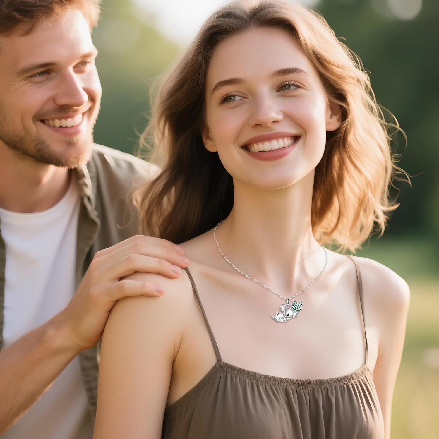 Koala Necklace S925 Sterlig Silver Koala Pendant Necklaces Cute Animal Jewelry Gifts for Women - Image 5