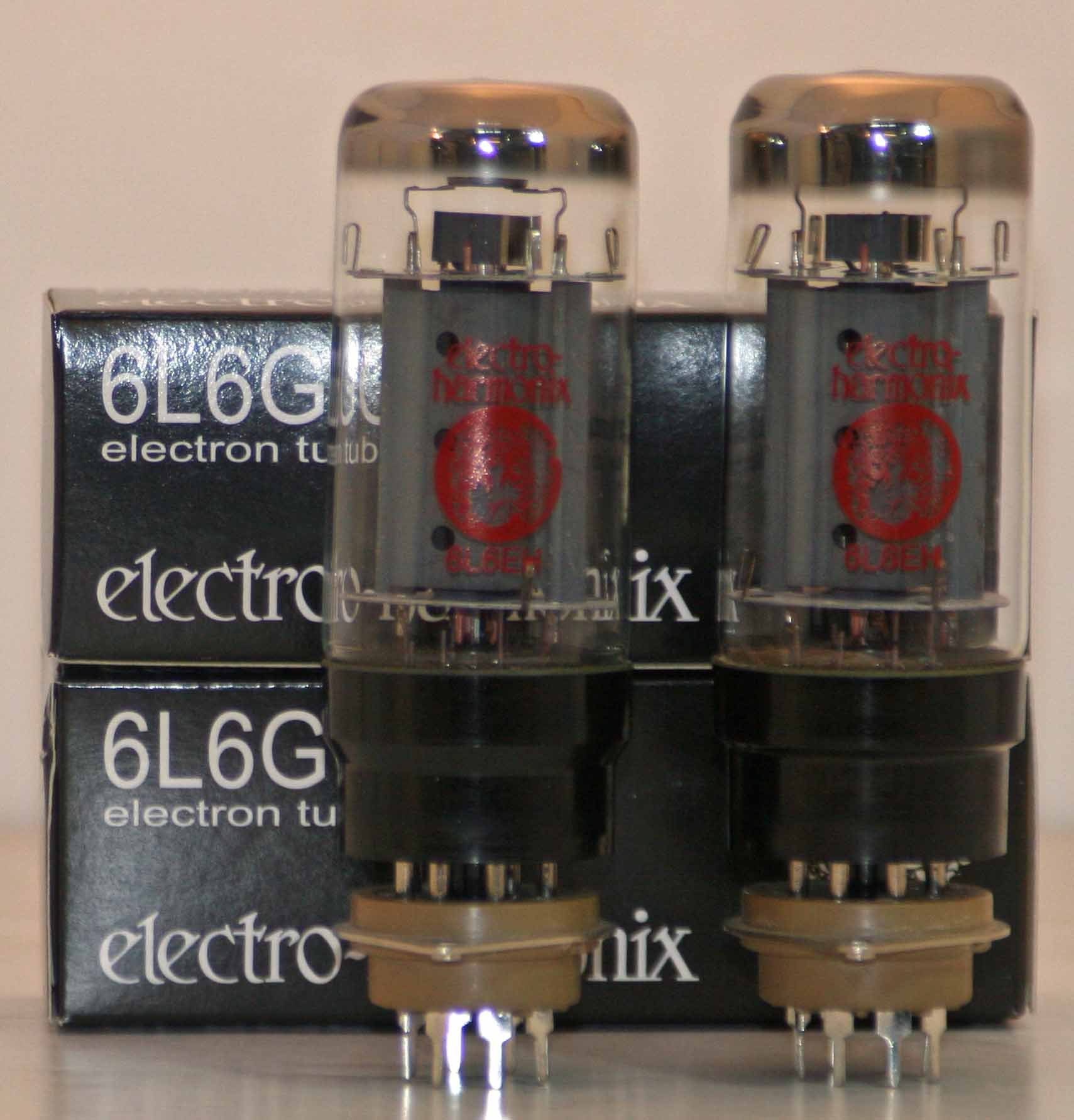 Electro Harmonix 6L6GC Paire de tubes assortis