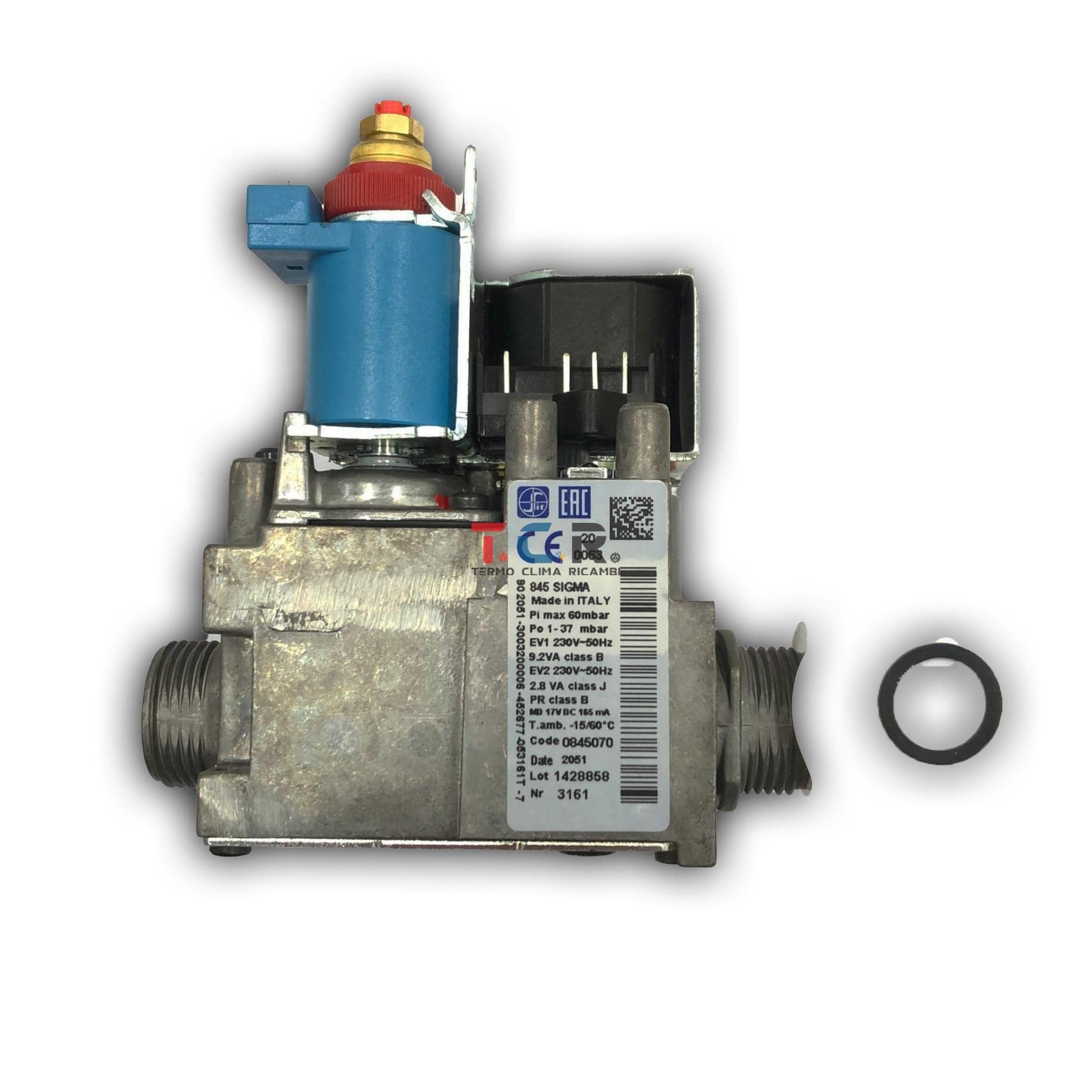 Gas Valve sit 0845070 Sigma Original Ariston Chaffoteaux Sant'Andrea Vaillant Unical 65117618