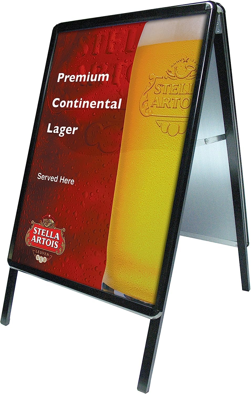 HOMCOM A1 A-Board Display Frame SNAP Poster Stands Pavement Sign