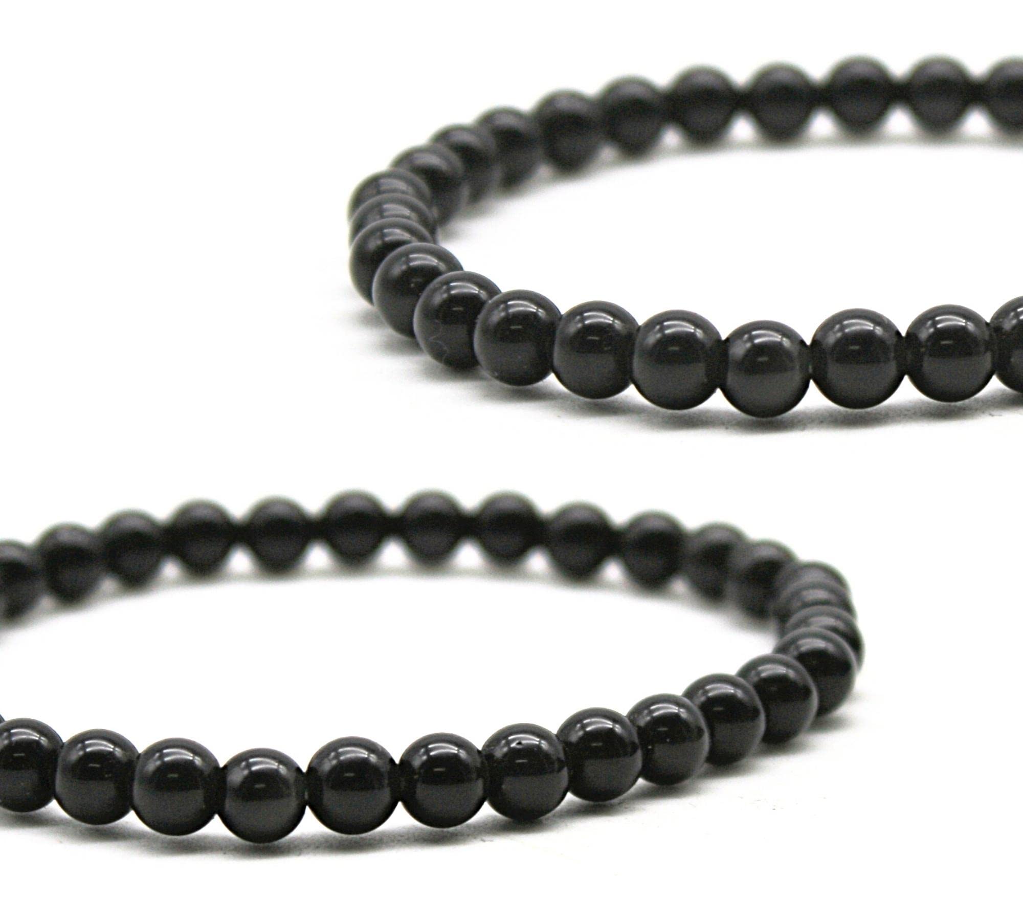 Bracciale In Shungite 8mm – Pietra Naturale Energetica, Protegge Dalle Onde Elettromagnetiche, Riequilibra Mente E Corpo – Uomo E Donna - 4