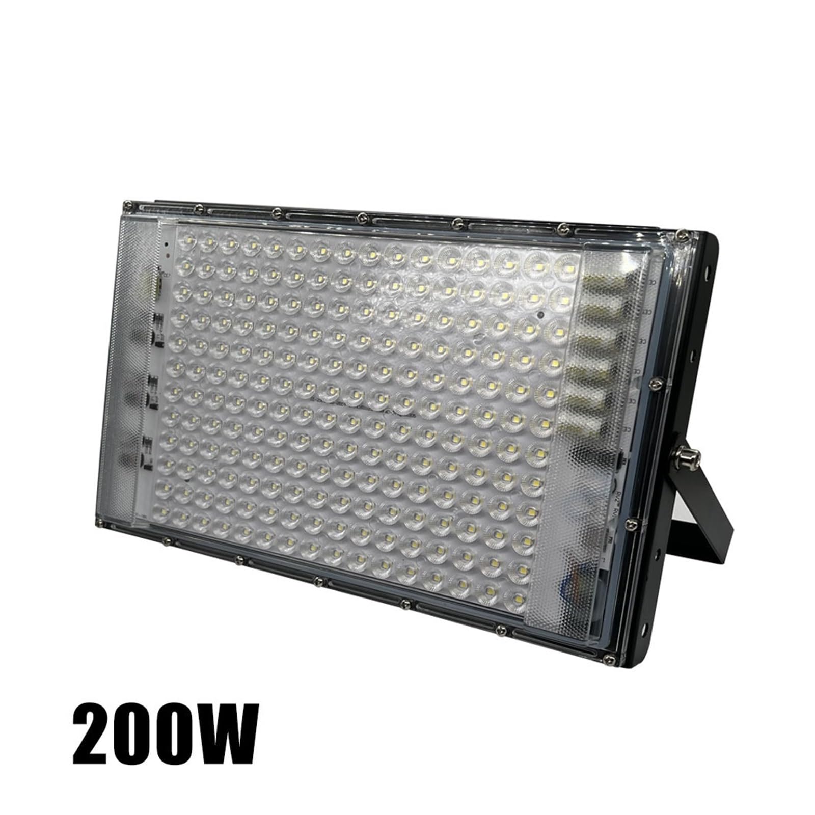 Naświetlacz LED, 200W Led Światło Halonowe Zewnętrzny Wodoodporny Reflektor Reflektor IP65 Wodoodporna Lampa Uliczna LED Oświetlenie Krajobrazu(WhiteLight)