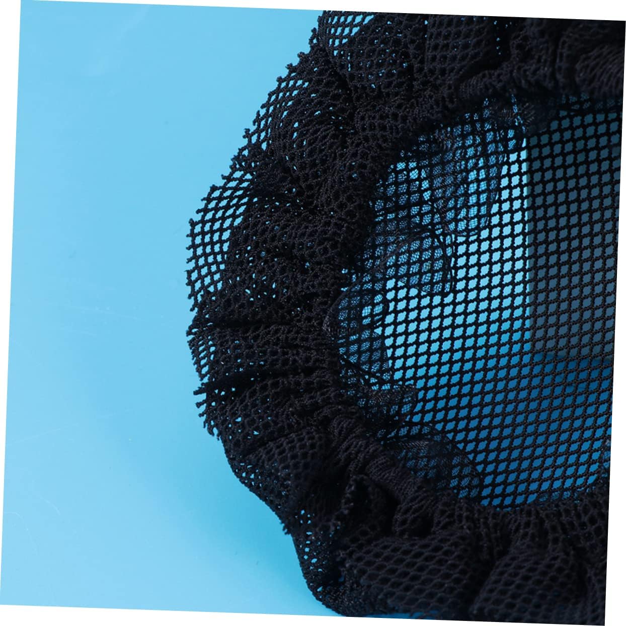 BESTYASH 10pcs Invisible Hair Nets for Ballet Dance Delicate Hair Bun Covers Elegant Headdress for Women for Dance Parties and Special Occasions Black