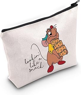 TOBGBETOBGBE Fairy Princess Gift Gus Gus Makeup Bag Lookin' Like A Snack Funny Fairy Tales Gift for Women (Gus Snack CA)