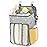 Maliton Changing Table Diaper Organizer - Baby Hanging Diaper Stacker Nursery Caddy Organizer for Cribs Playard Baby Essentials Storage (Star)