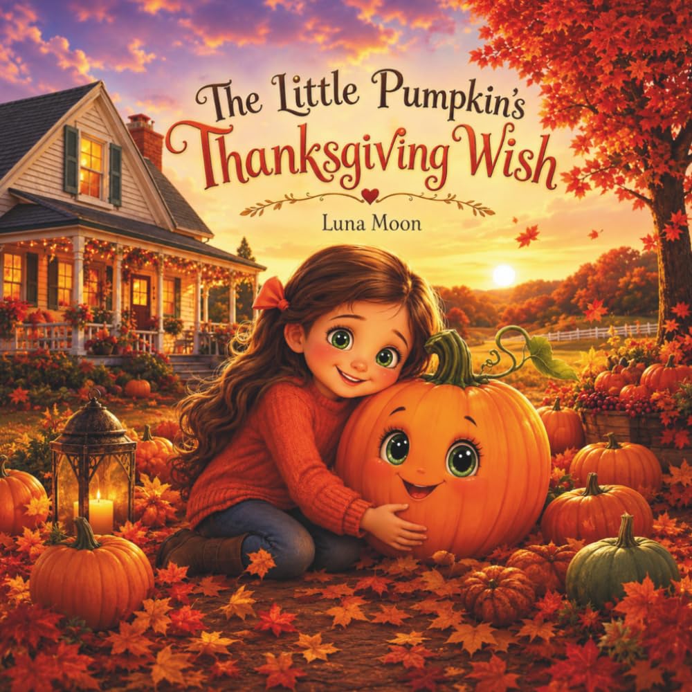 THE LITTLE PUMPKIN'S THANKSGIVING WISH: A Heartwarming Autumn Picture Book for Kids About Gratitude, Family, and the True Meaning of Thanksgiving (Preschool Storytime)