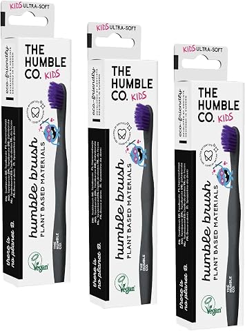 The Humble Co. Co Bitki Bazlı Diş Fırçası Ultra Yumuşak - Karma 4 Renk (3 paketi)