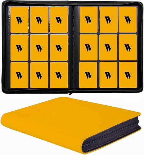 Miniatura 19 de Carpeta para tarjetas de 16 bolsillos, más de 1000 carpetas de tarjetas coleccionables con cremallera de alta calidad, álbum de bolsillo de doble