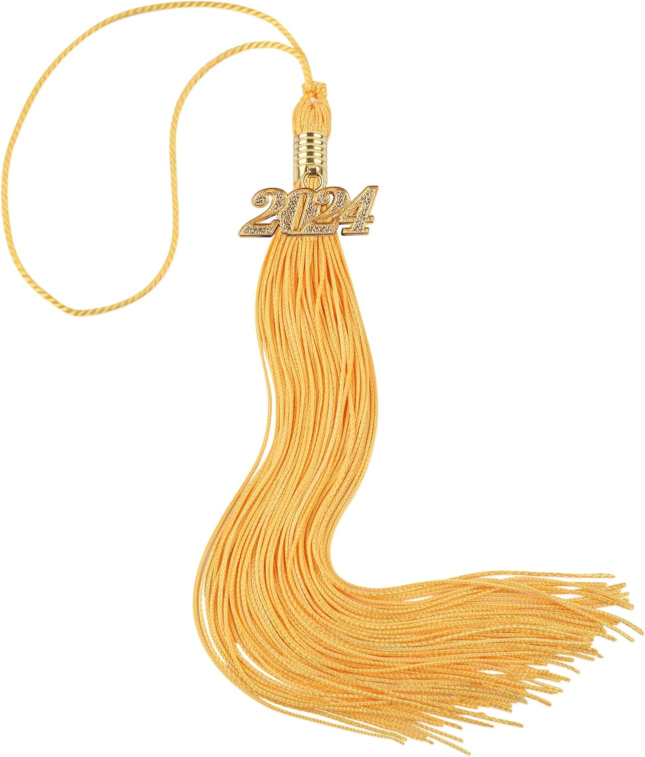 QUEEN KING 12 PCS Graduation Tassel with 2024 Year Gold