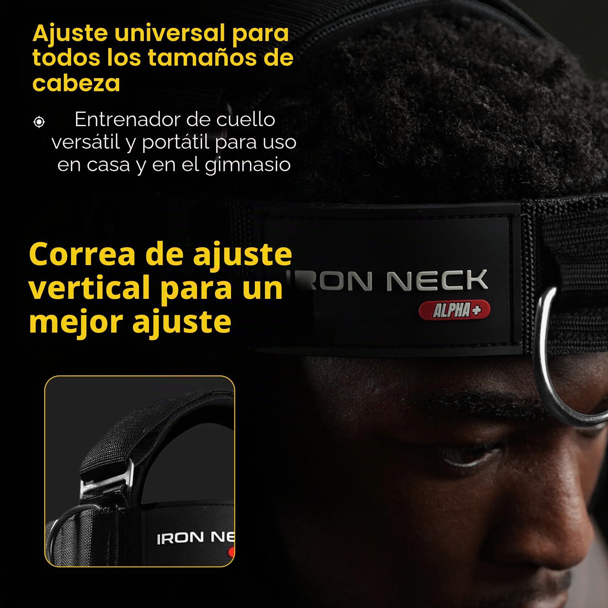 Iron Neck Alpha Harness Plus