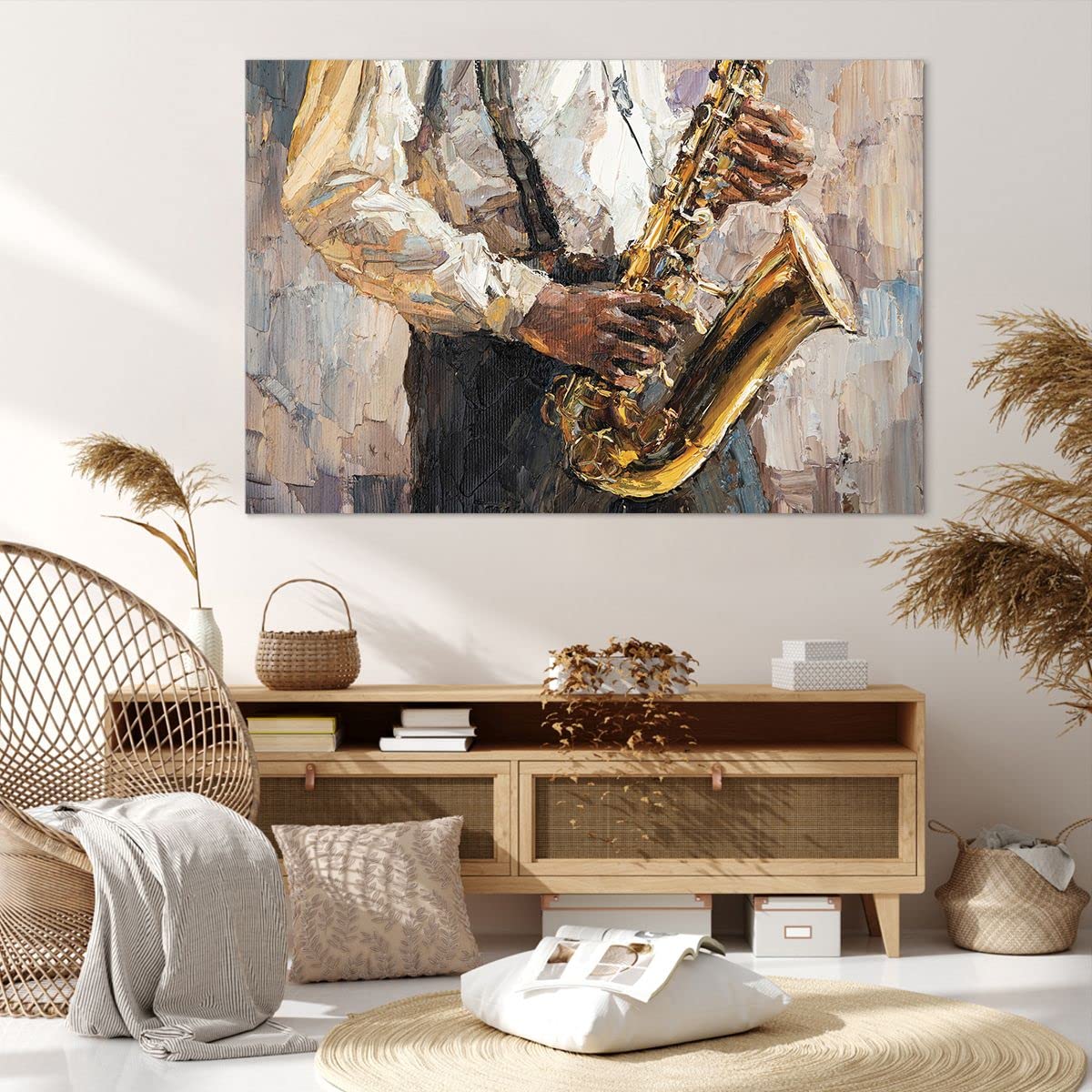 sechars Lot de 4 impressions d'art mural vintage avec notes