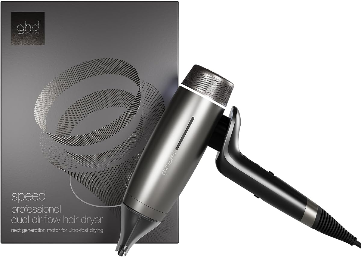 Secador de pelo Speed Ionic: secado rápido, potente, con control y sin daños por calor, el mejor secador de ghd - para todo tipo de cabello