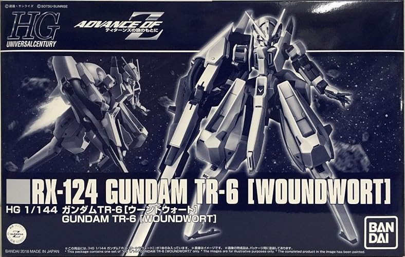 BANDAI HGUC 1/144 Gundam TR-6 [Woundwort] (Japan Import)