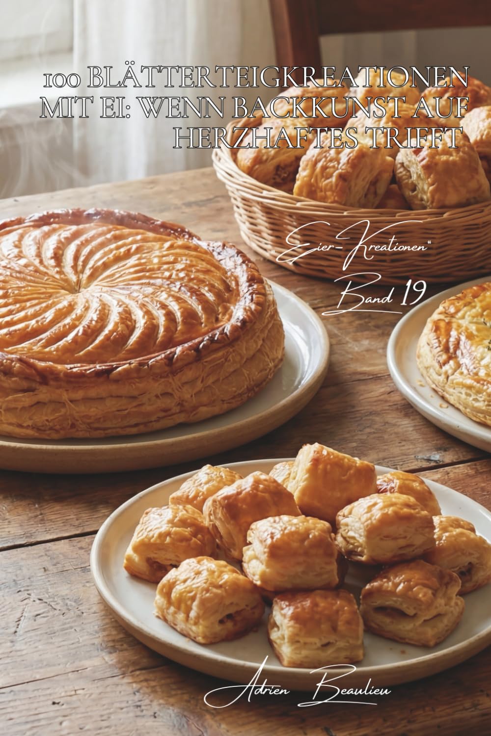 100 Blätterteigkreationen mit Ei: Wenn Backkunst auf Herzhaftes trifft: Pasteten, Teigtaschen, Galettes... die französische Kunst des Blätterteigs ... - Unterreihe „Eier-Kreationen“ (10 Bücher))