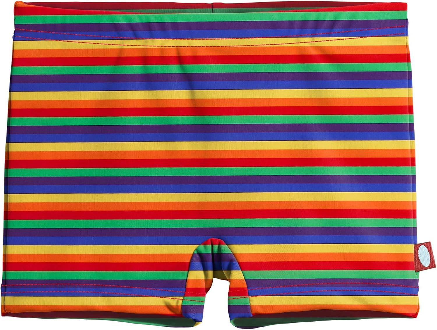 City Threads Girls' Swimming Bottom Boy Short UPF50+ Rash Guard Swim Made in USA 4T Rainbow Print