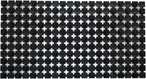 Miniatura 6 de Tapete de ducha antideslizante con ventosas y agujero de drenaje para bañera y ducha Fácil de secar fácil de cortar ecológico