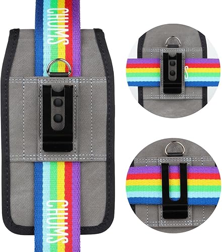 Miniatura 3 de Funda de nailon para teléfono con clip para cinturón con tarjetero para Samsung Galaxy S23 Ultra S22 Ultra Note 20 Ultra A42 A32 5G A21 A20S A14 A13