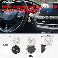 Vista 63 de Cinta Cubierta de botón de arranque para joystick de automóvil, accesorios de metal para arranque, cubierta de botón de arranque del motor