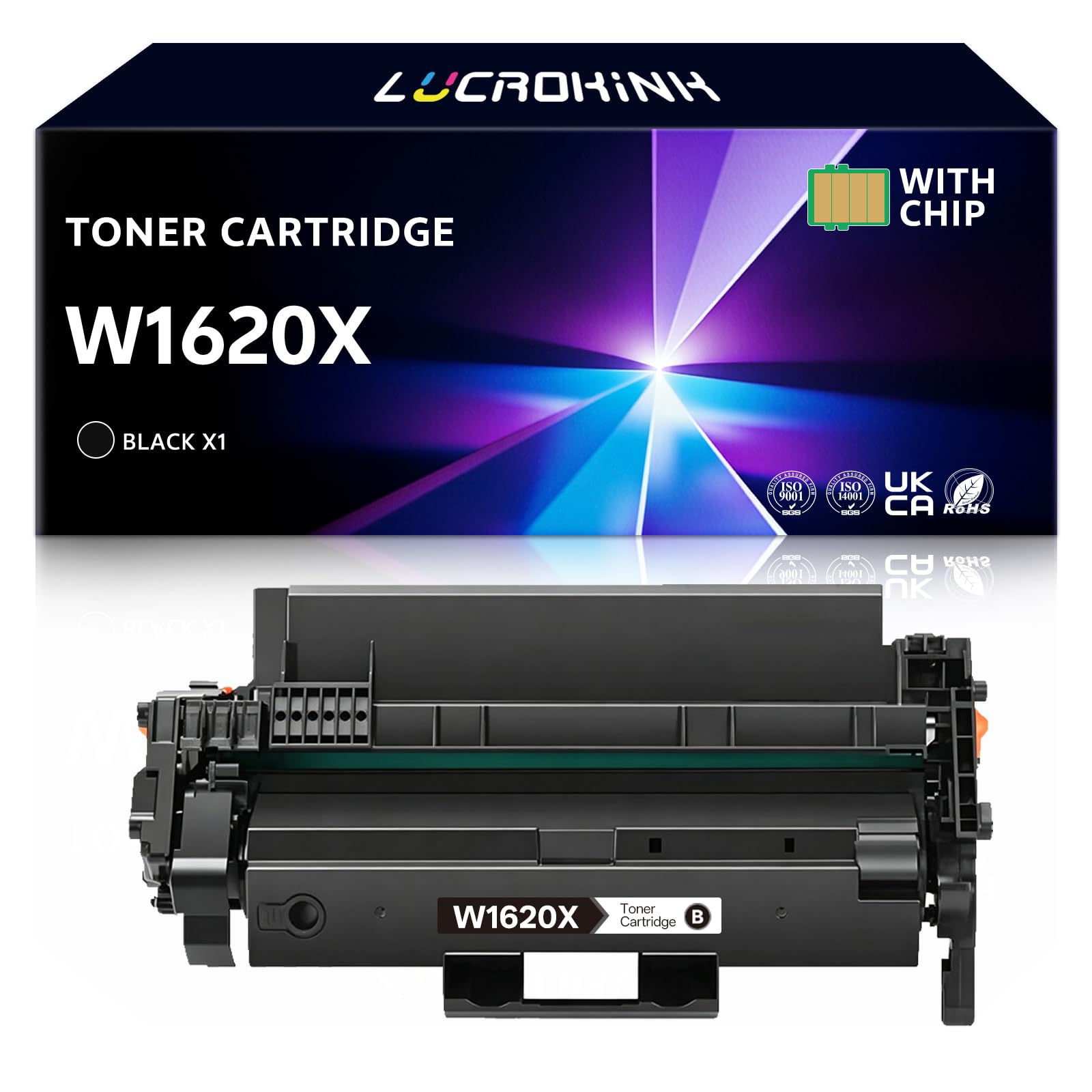 W1620X toner o dużej pojemności (Smart Chip) 10000 stron, 1 opakowanie