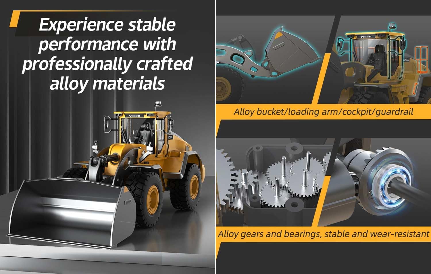 Amazon.co.jp: WANZRXX 1/16 ラジコンローダー 大人用 L260H リモート