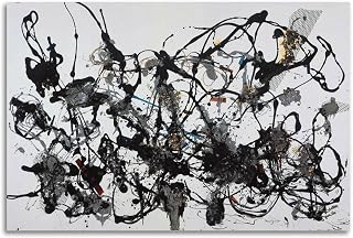 Number 29 By Jackson Pollock Painter Masterpiece Poster Painting On Canvas Wall Art Scroll Picture Print Living Room Walls Decor Homes 20x30inch(50x75cm)
