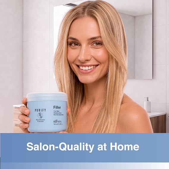 Kaaral Purify Filler Hair Mask - Deep Conditioning & Moisturizing - 500ml