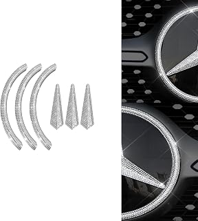 Car Front Emblem Sign Logo Bling Cover Decal for Mercedes Benz