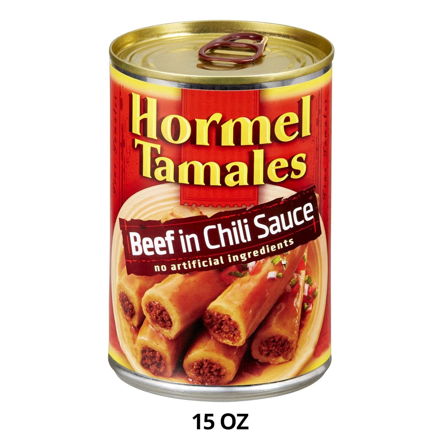 HORMEL Beef Tamales, Canned Tamales, 15 Oz