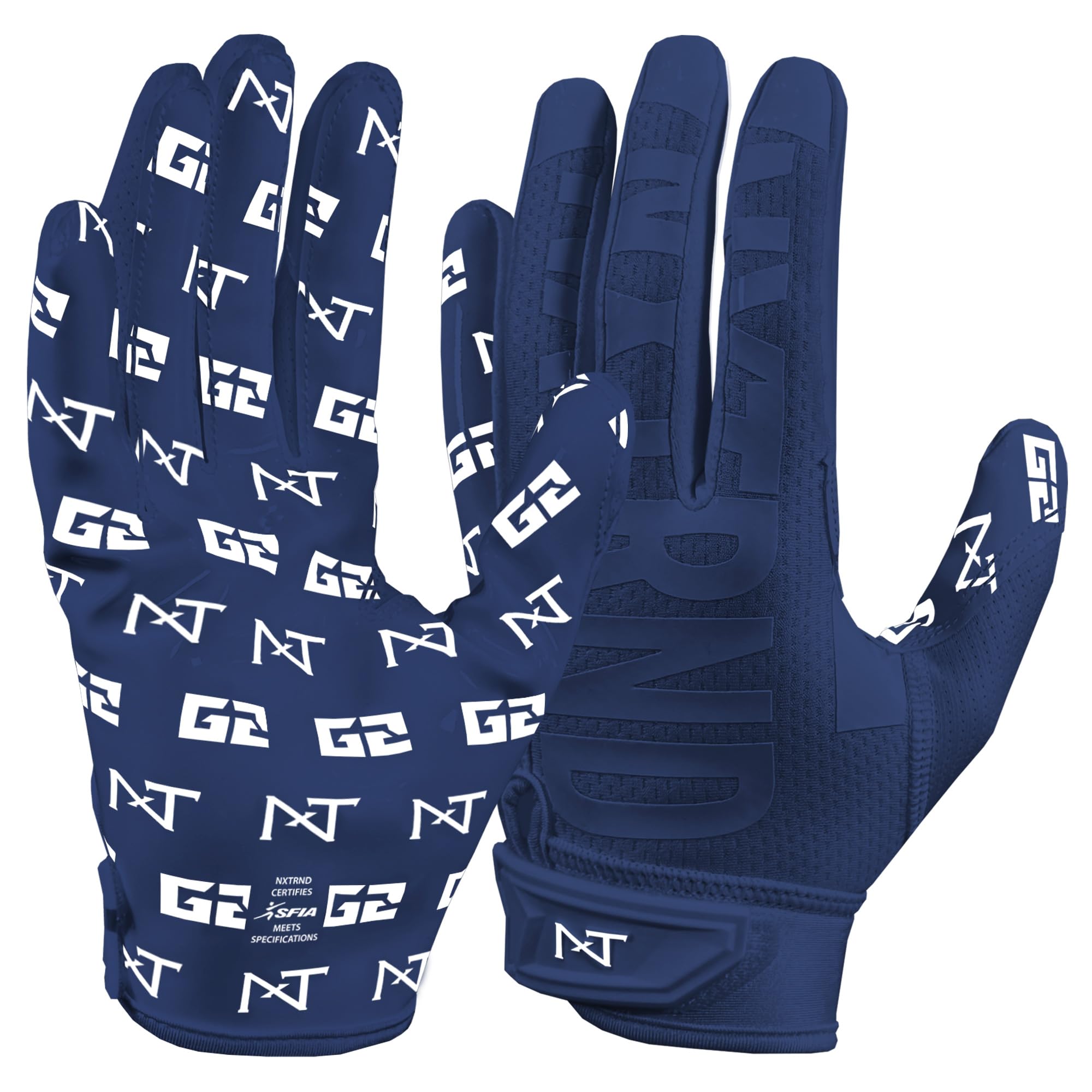 Nxtrnd G2 Pro Football Gloves, Men's Ultra Sticky Elite Receiver Gloves