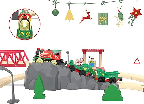 Miniatura 9 de Accesorios de tren de juguete, estación de policía y tren de locomotora a pilas, compatible con Thomas & Friends, Brio, Chuggington