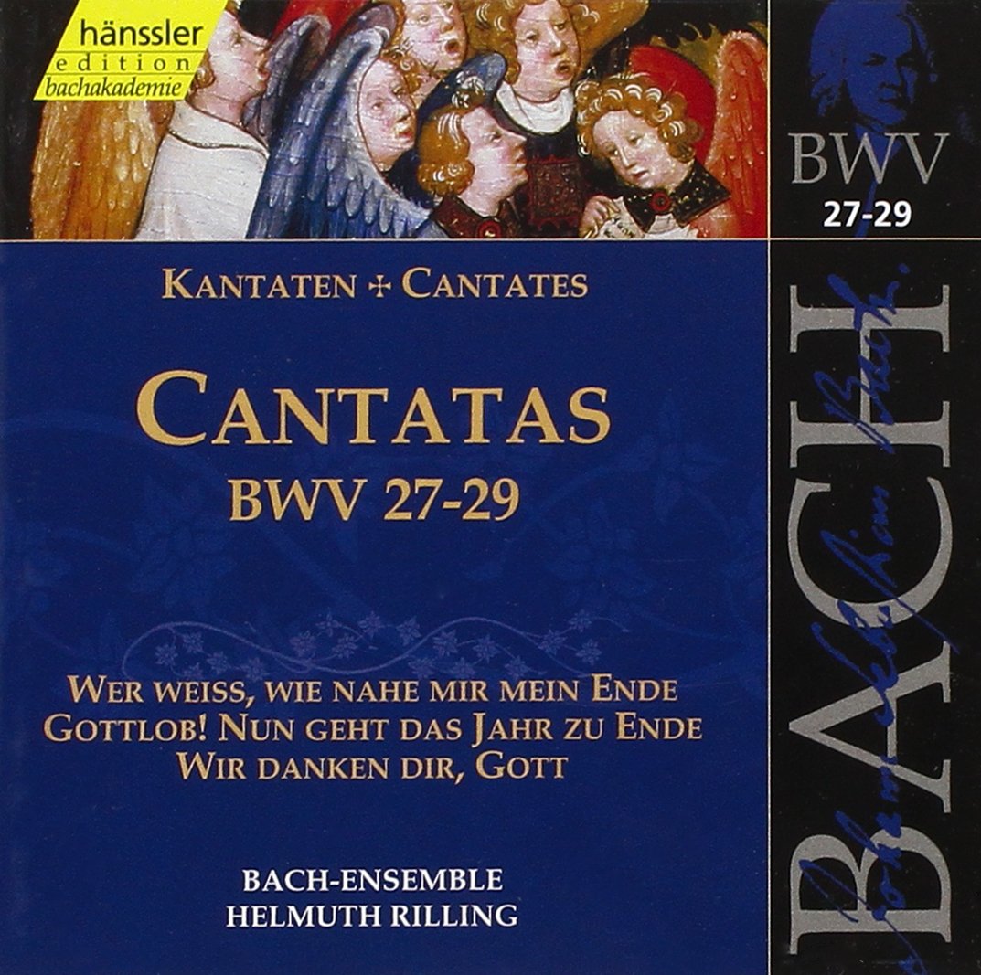 Bach: Cantatas, BWV 27-29 (Edition Bachakademie Vol 9) /Rilling