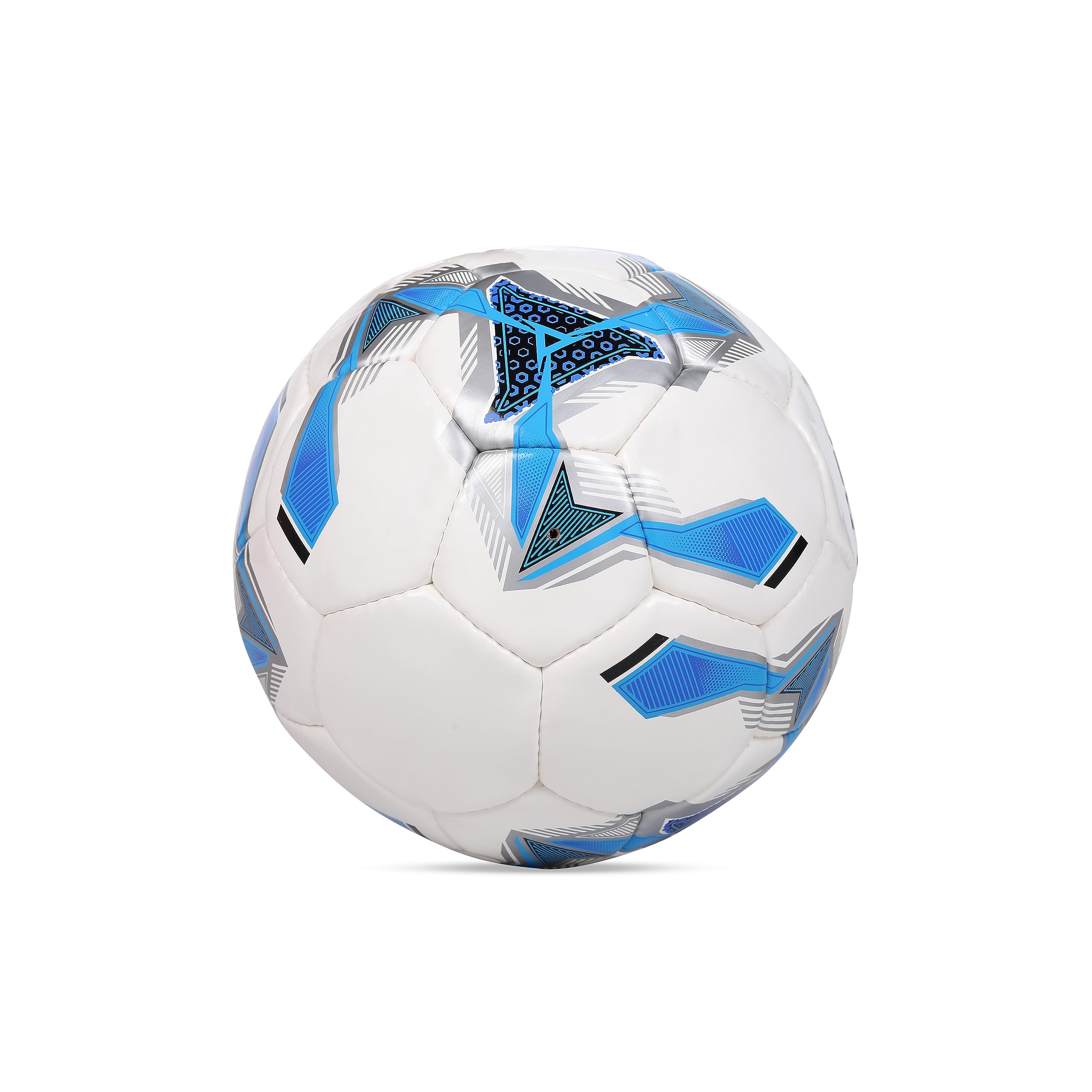 Cosco Torino PVC Football, 5 (White/Black/Blue/Yellow) 4
