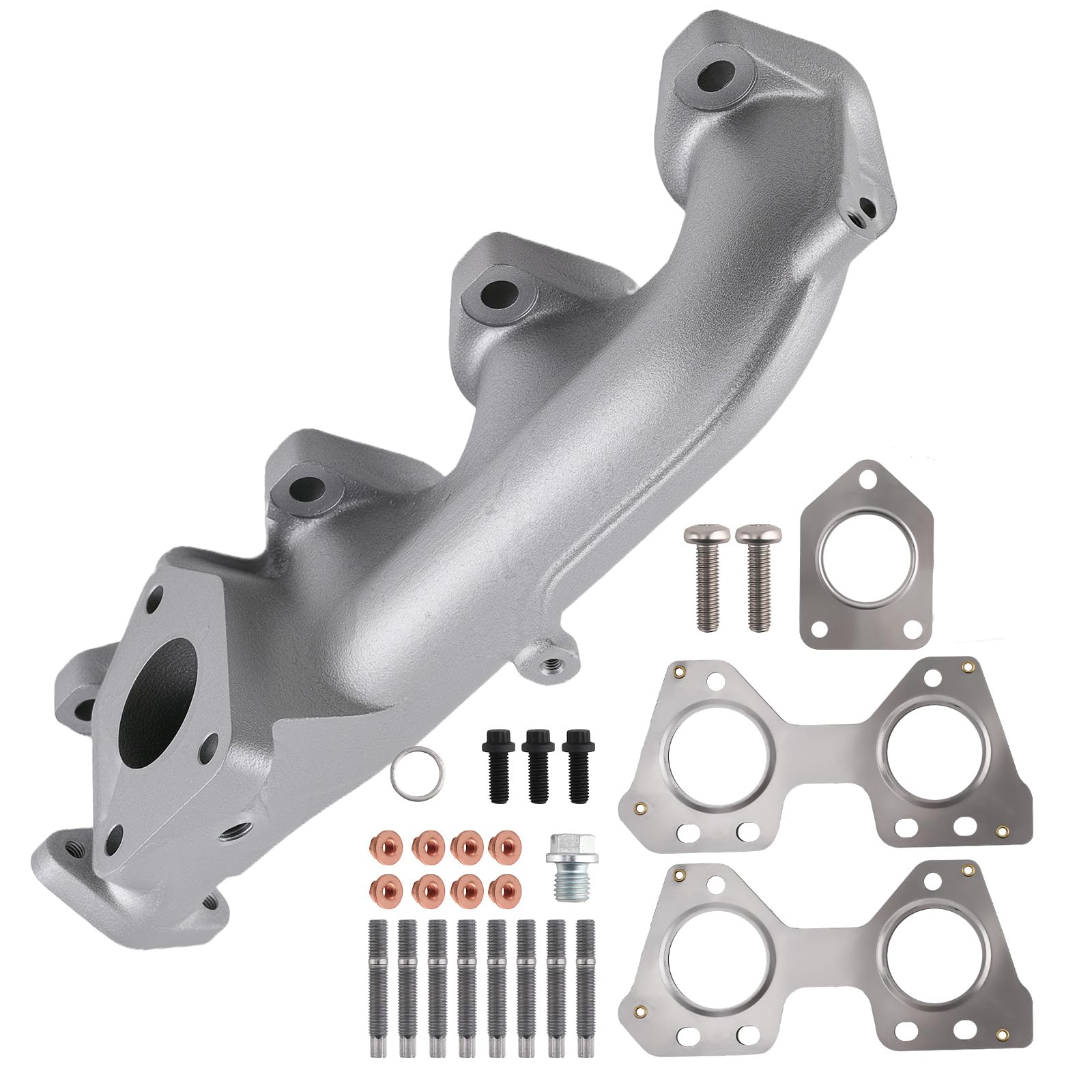 maXpeedingrods Colector de escape de hierro fundido para BMW Serie 1, 2, 3, 4, 5, X1, X3