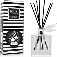 Vista 16 de LOVSPA - Set de difusor de junco, difusor de aceite con fragancia de grosella roja festiva y madera con varillas, accesorios de fragancia