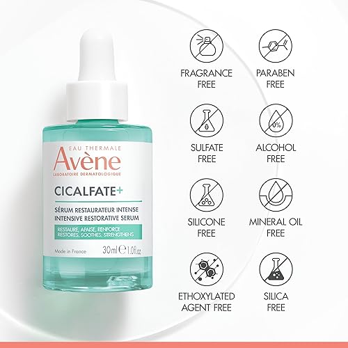 Miniatura 6 de Avène Cicalfate+ - Suero restaurador intensivo, restaura y fortalece la barrera cutánea, suero de barrera con provitamina B5 para todo tipo de piel,