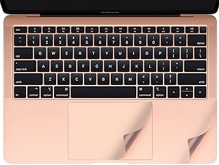 Palm Rest Cover Compatible with 2020 2021 MacBook Air 13 Inch A2337 (M1) A2179 A1932 Trackpad Protector Sticker Skin for 2018-2022 Apple MacBook Air 13 A2337 (M1) A2179 A1932 with Touch ID (Gold)