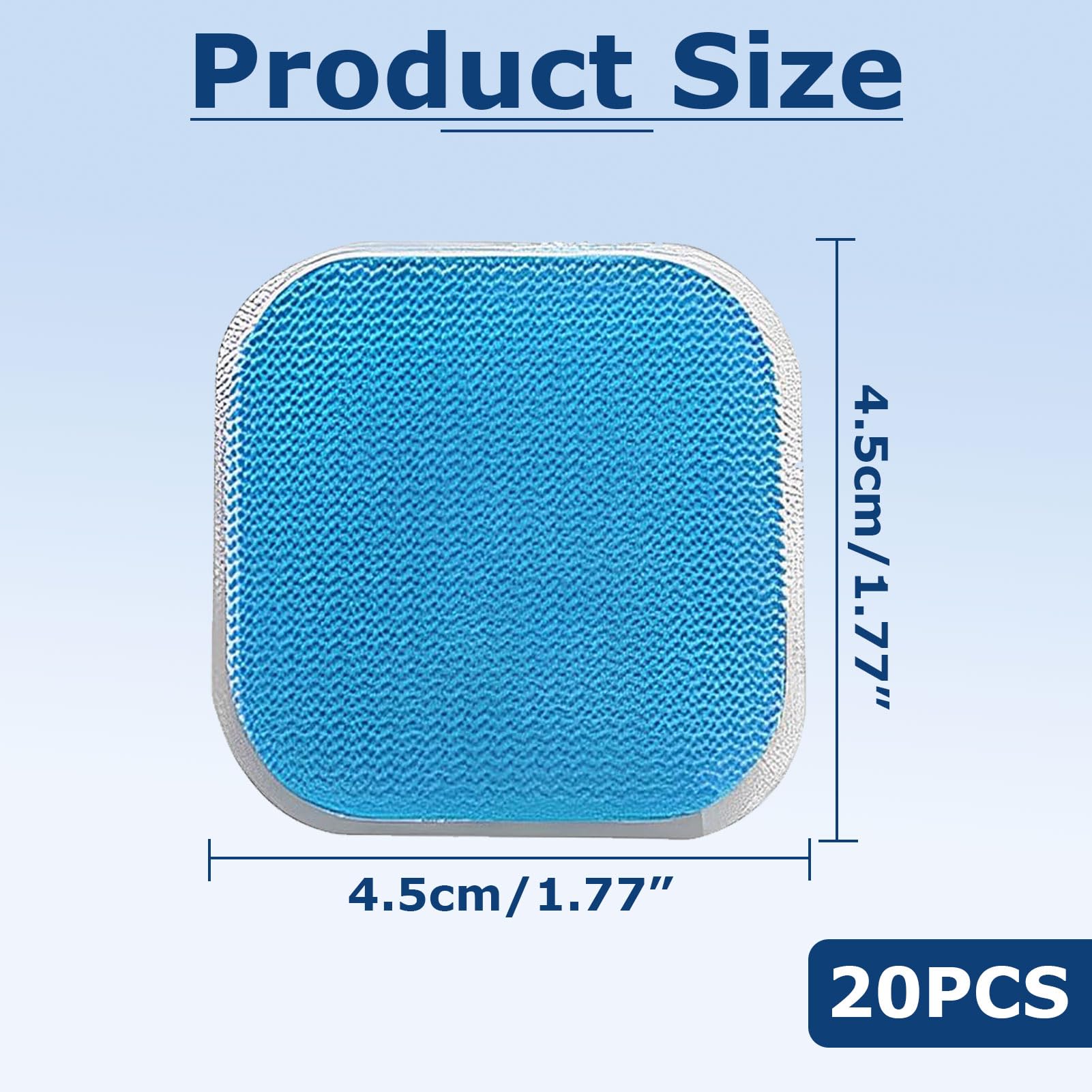 20 stuks vervangende sets gelpads, Tens elektrodenpads, gelpads
