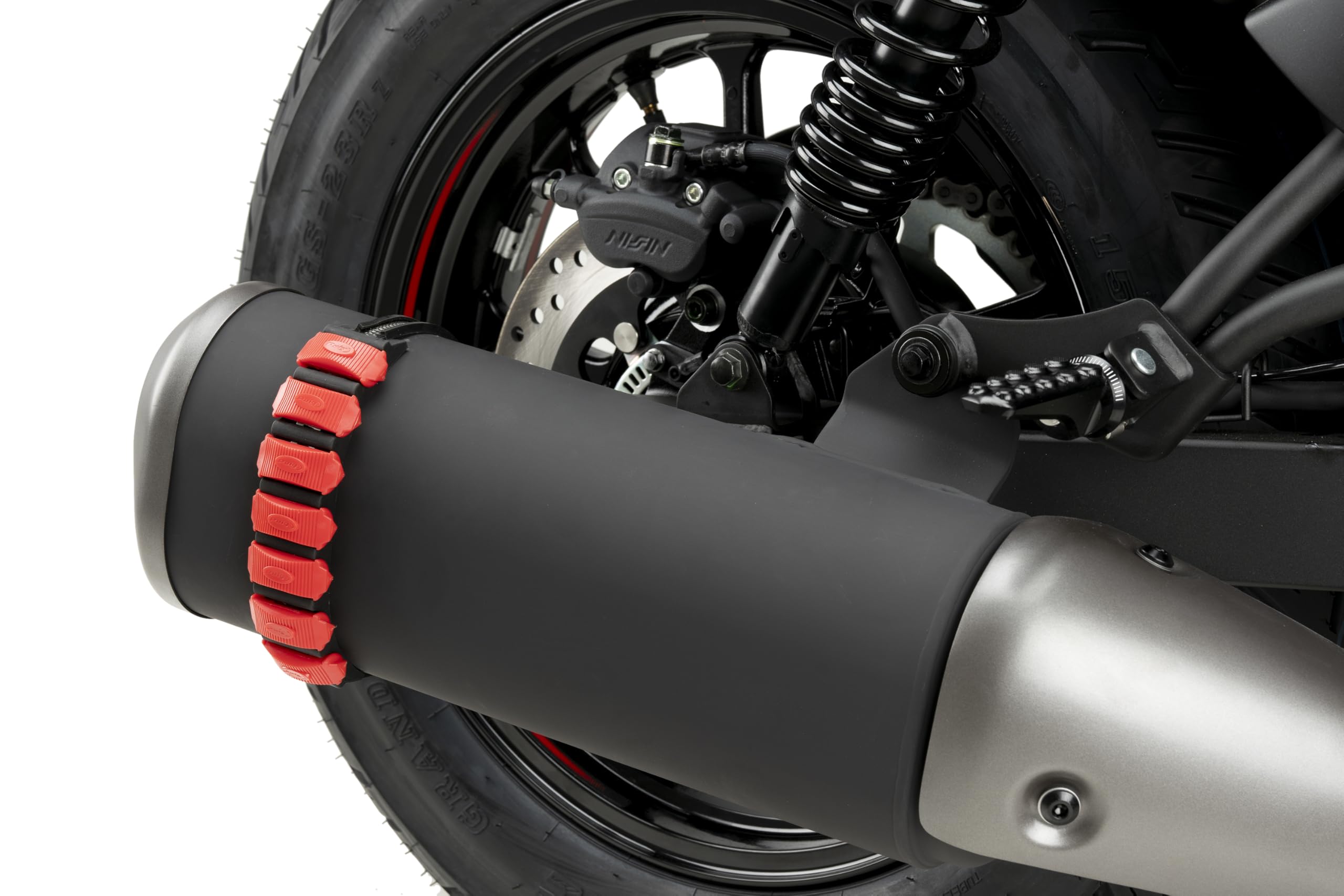 Puig Universal Exhaust Protector | Red